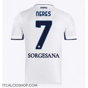 SSC Napoli David Neres #7 Seconda Maglia 2024-25 Manica Corta